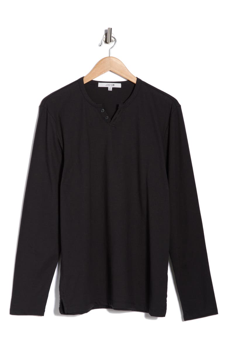 Joe's Cotton Henley, Main, color, Black