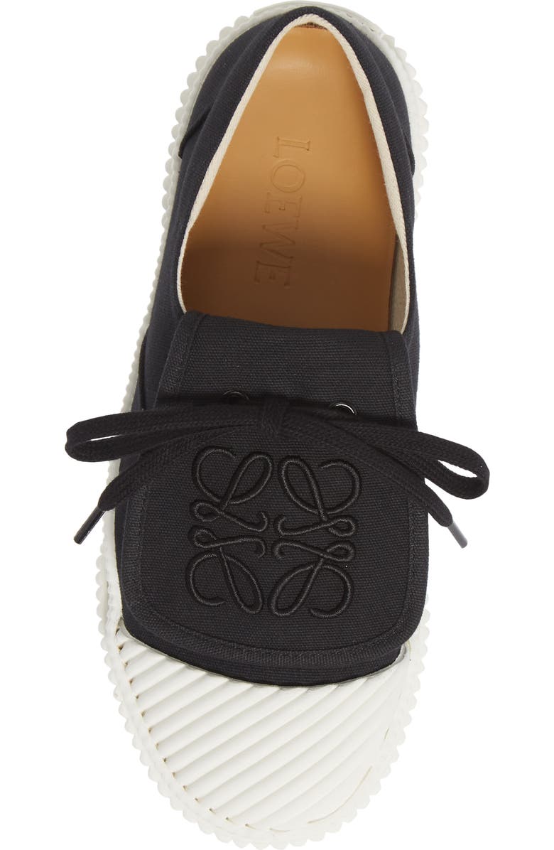 Loewe Anagram Flap Sneaker, Alternate, color,