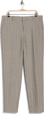 BOSS Peter Flat Front Stretch Dress Pants