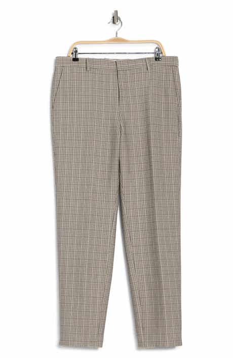 BOSS Peter Flat Front Stretch Dress Pants