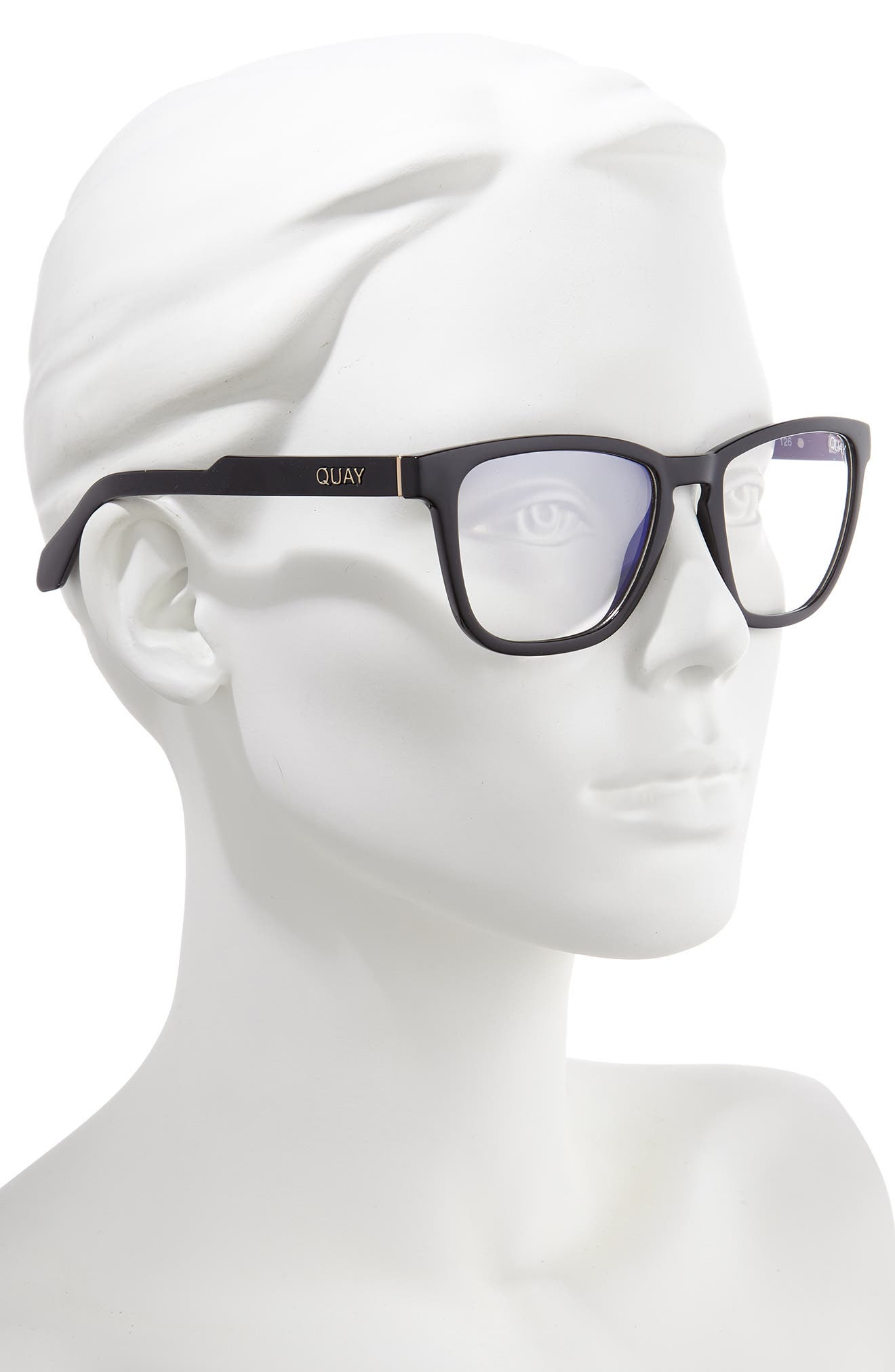QUAY Hardwire 54mm Blue Light Filtering Glasses (Women) | Nordstromrack