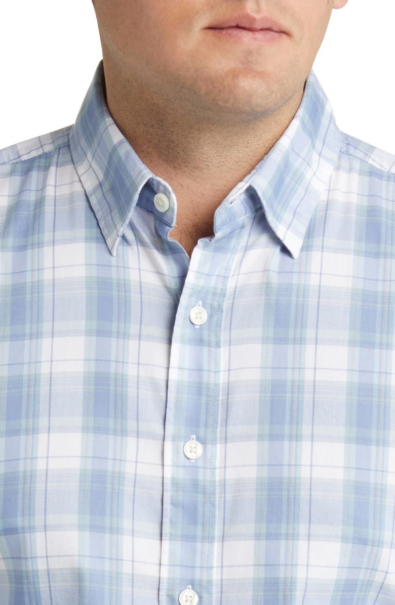 Faherty The Movement Plaid Button-Up Shirt, Alternate, color, 