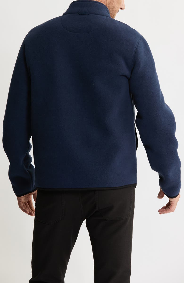 JACHS Quarter Zip Fleece Pullover, Alternate, color, Navy
