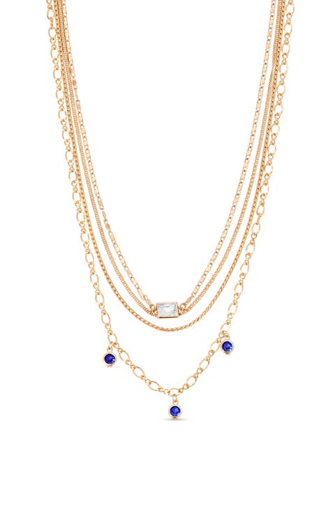 Emerald City Layered Charm Necklace