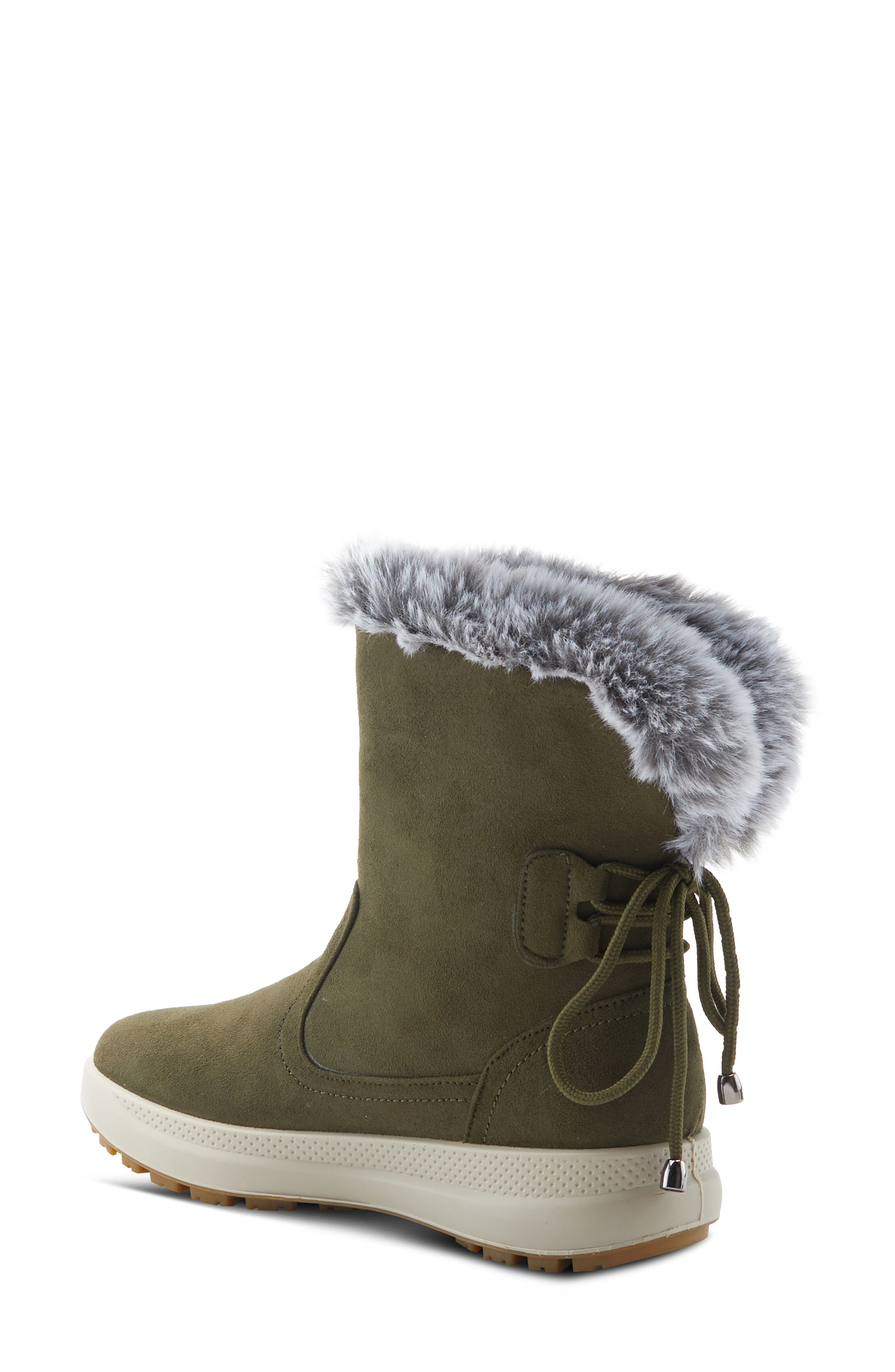 Flexus by Spring Step Snowbird Faux Fur Waterproof Boot, Alternate, color, 