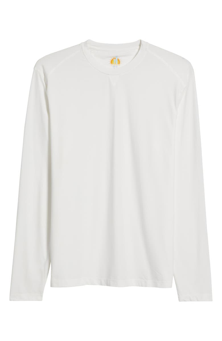johnnie-O Basin Long Sleeve Performance T-Shirt, Alternate, color, White