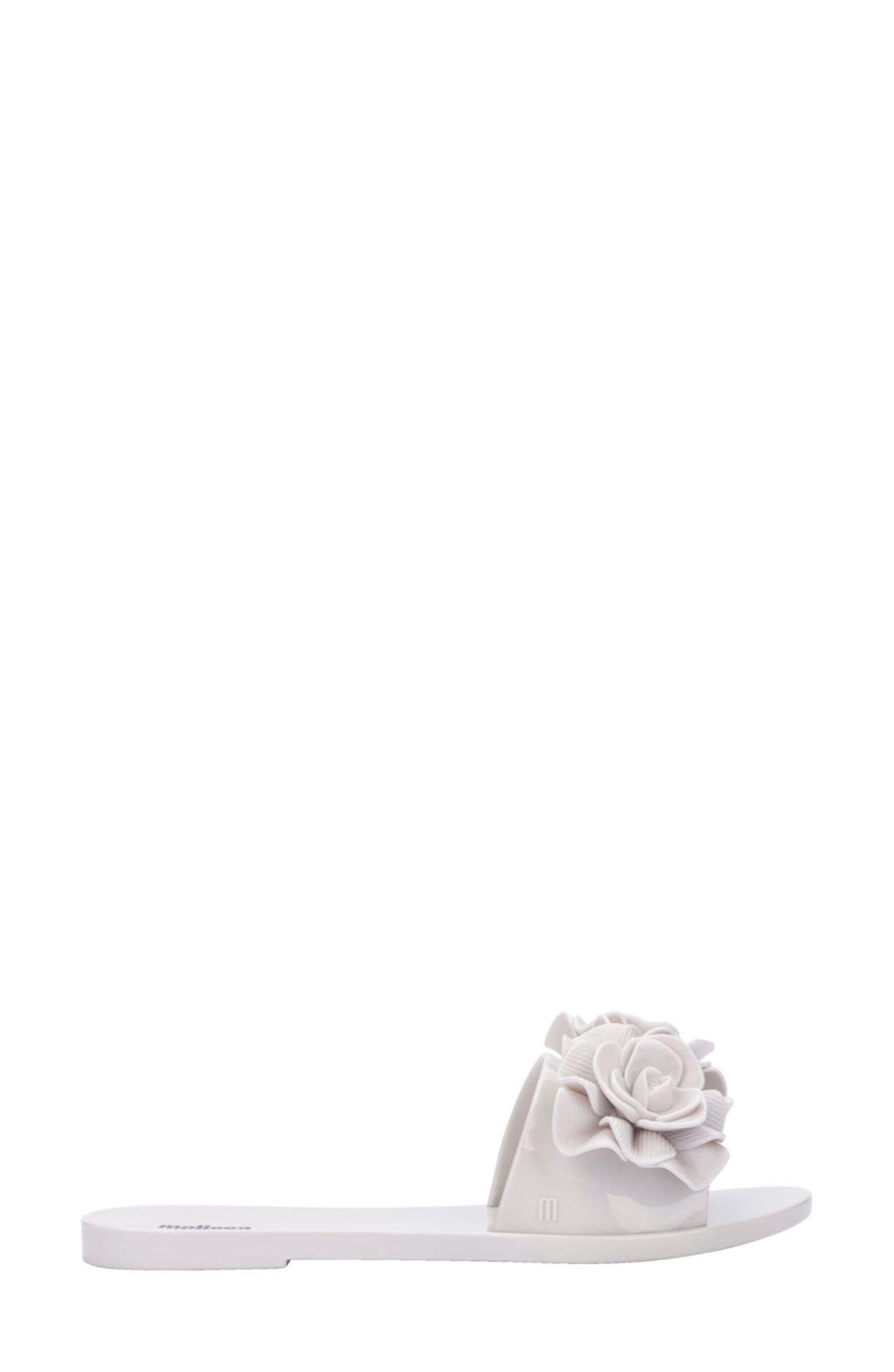 Babe Garden Slide Sandal, Alternate, color, WHITE