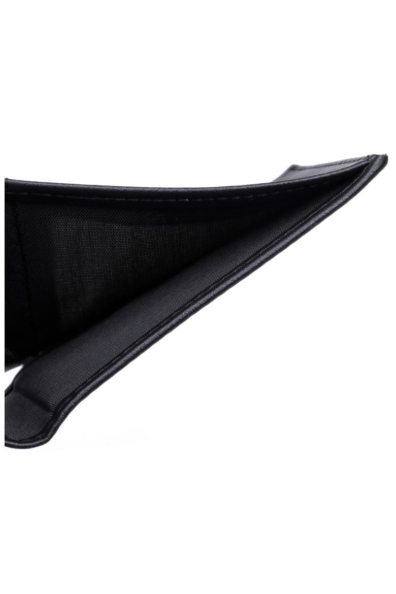 Smooth RFID Bifold, Alternate, color, BLACK