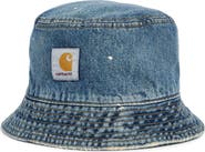 Carhartt Work In Progress Belmar Cotton Denim Bucket Hat