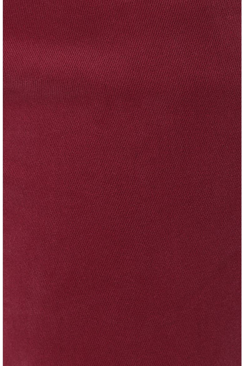 Bella Crop Straight Leg Jeans, Alternate, color, WINE