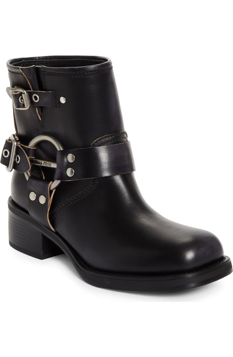 Miu Miu Harness Engineer Boot, Main, color,