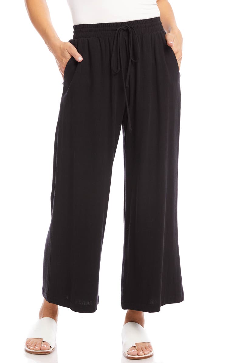 Karen Kane Wide Leg Crop Pants, Main, color,