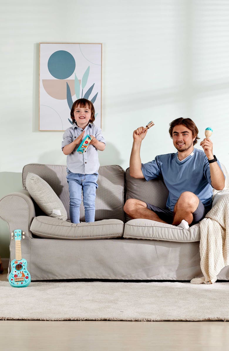 Hape 4-in-1 Ukelele Music Set, Alternate, color, Multi