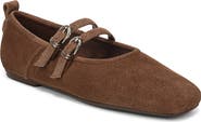 27 EDIT Naturalizer Dawn Genuine Calf Hair Mary Jane Flat