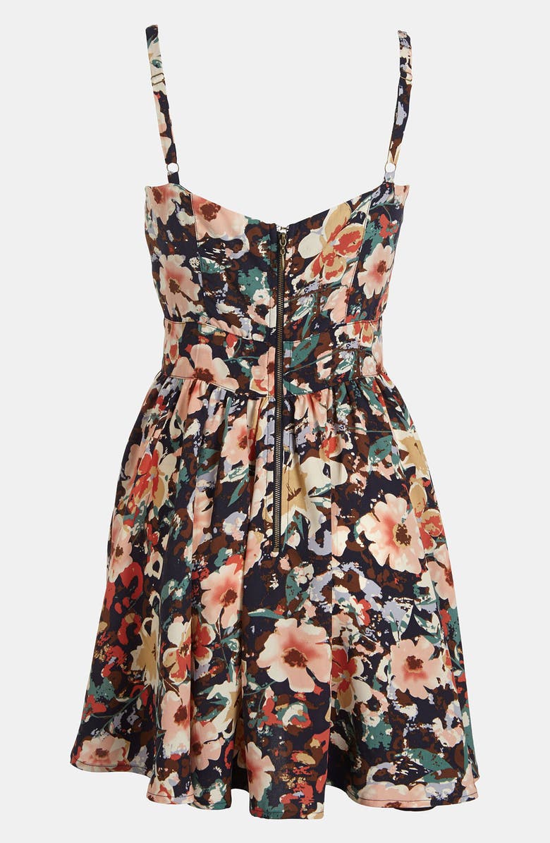 Lucca Couture Floral Dress, Alternate, color, 
