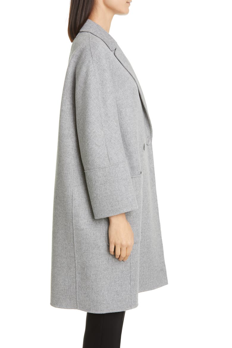 Audrey Double Breasted Coat, Alternate, color, LIGHT GREY