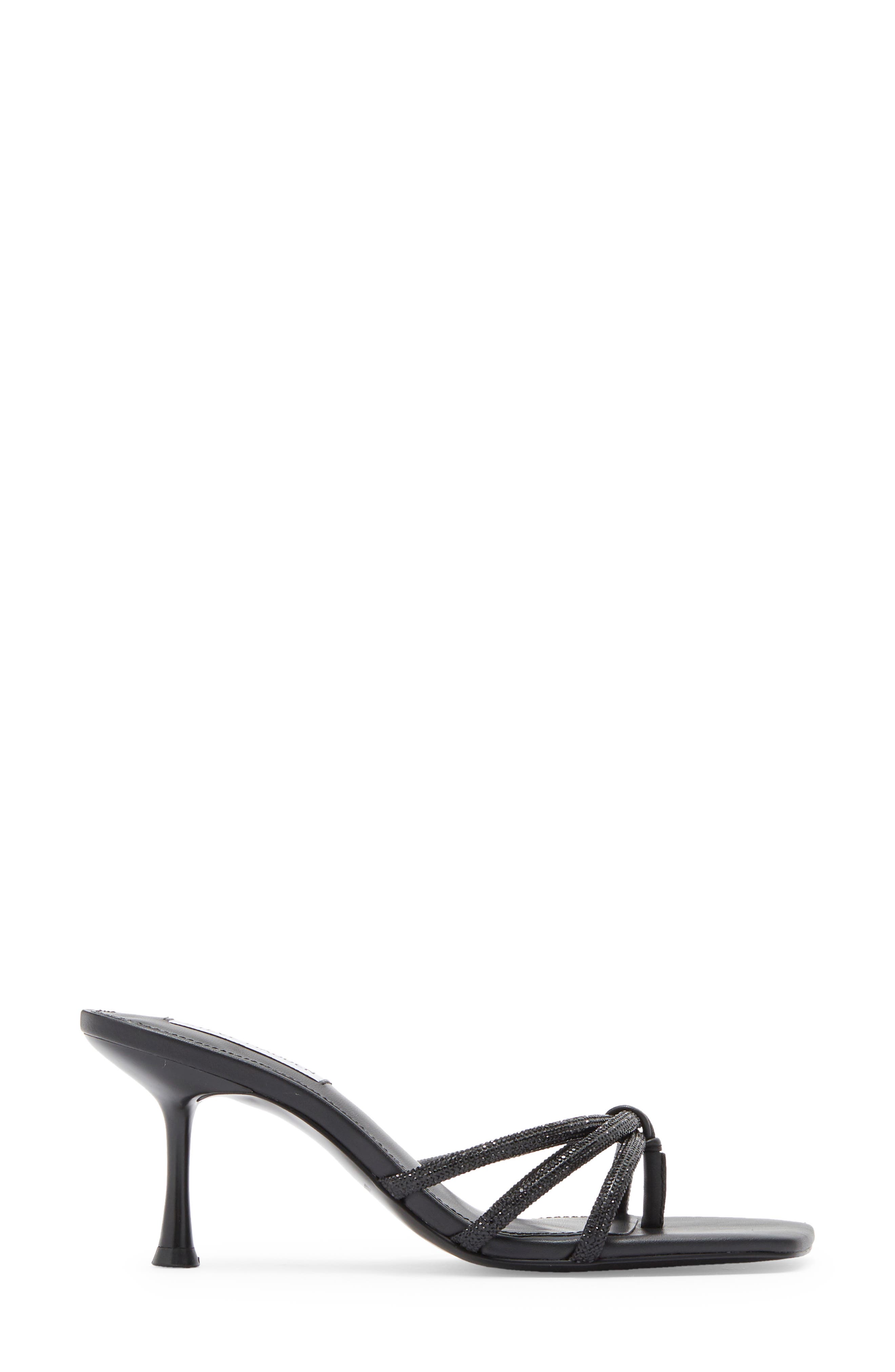 Steve Madden Jazzee Slide Sandal, Alternate, color, Black