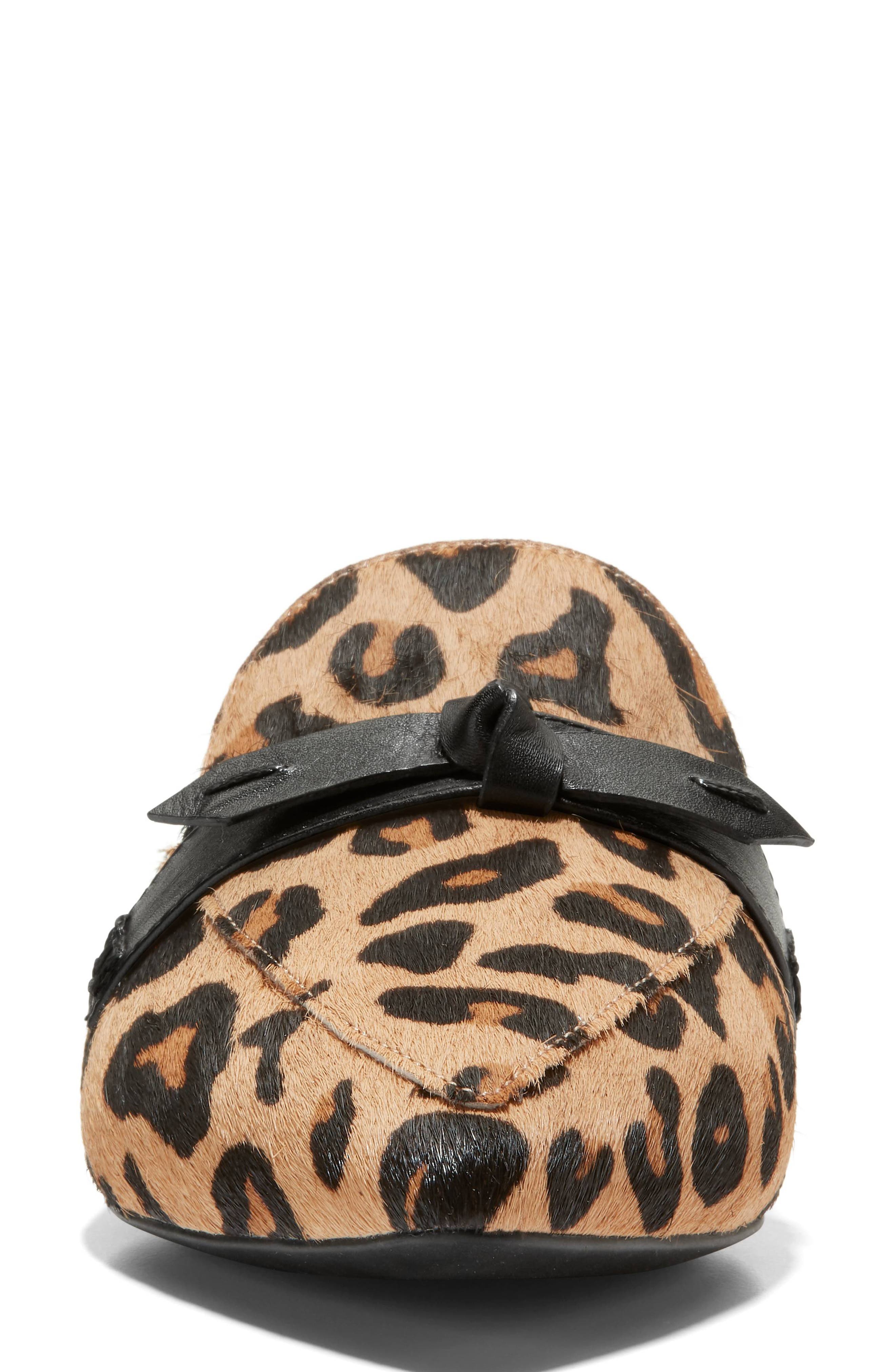 Cole Haan Piper Bow Mule, Alternate, color, Leopard Ha