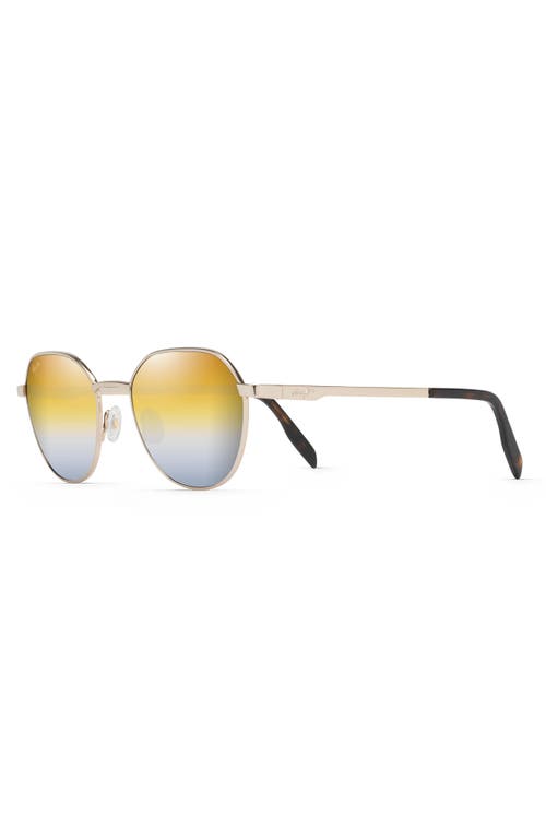 Maui Jim Hukilau 52mm Polarized Gradient Square Sunglasses