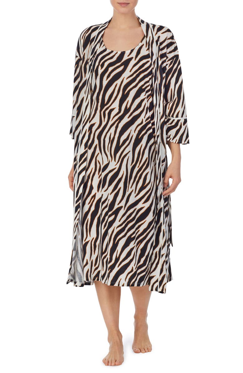 Refinery29 Print Wrap Robe, Alternate, color,