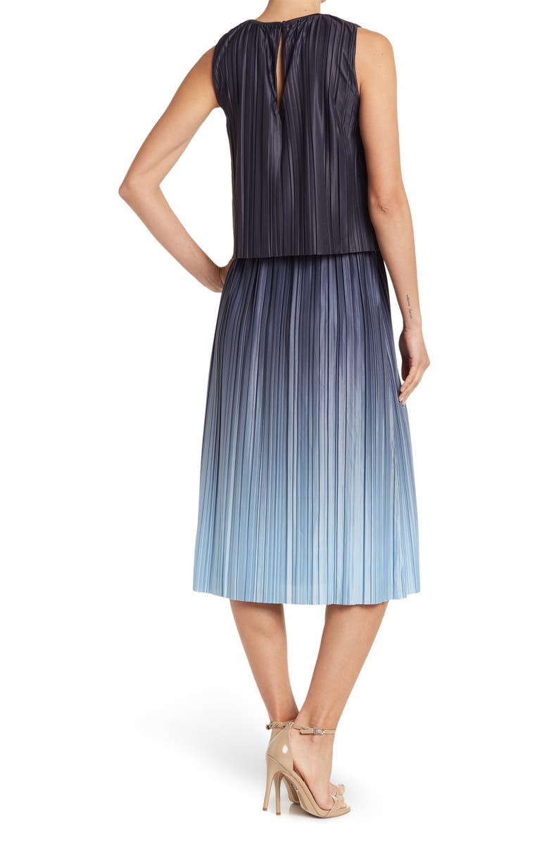 BOSS Hugo Boss Sleeveless Ezzica Dress, Alternate, color, Midnight Fantasy