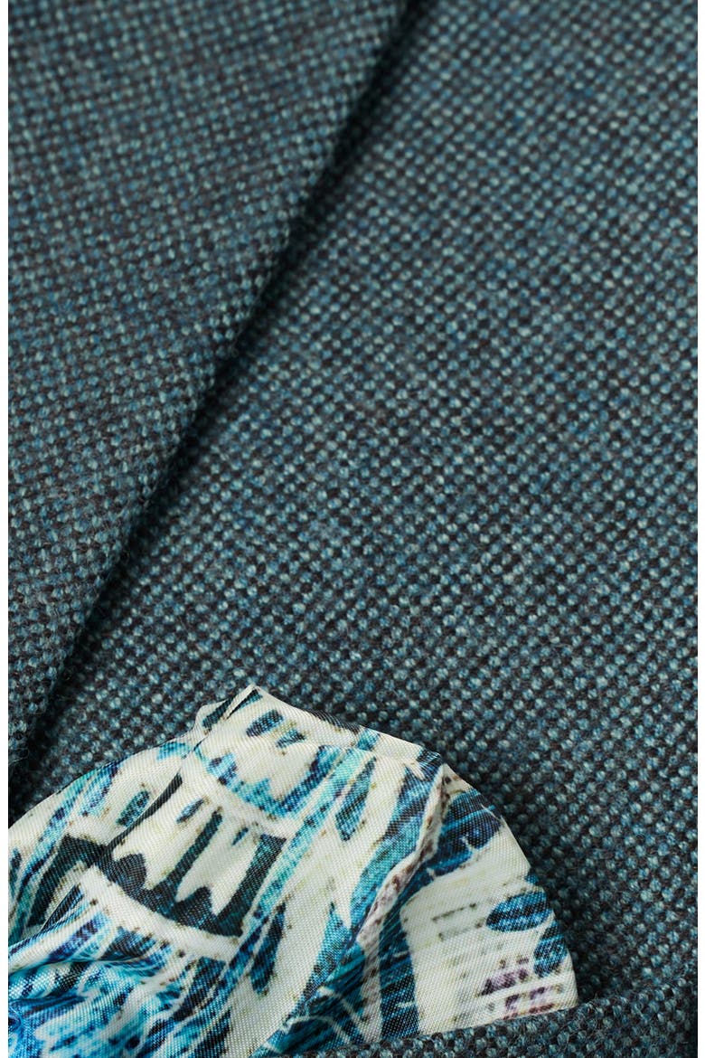 Galadean Wool Blend Sport Coat, Alternate, color, TEAL