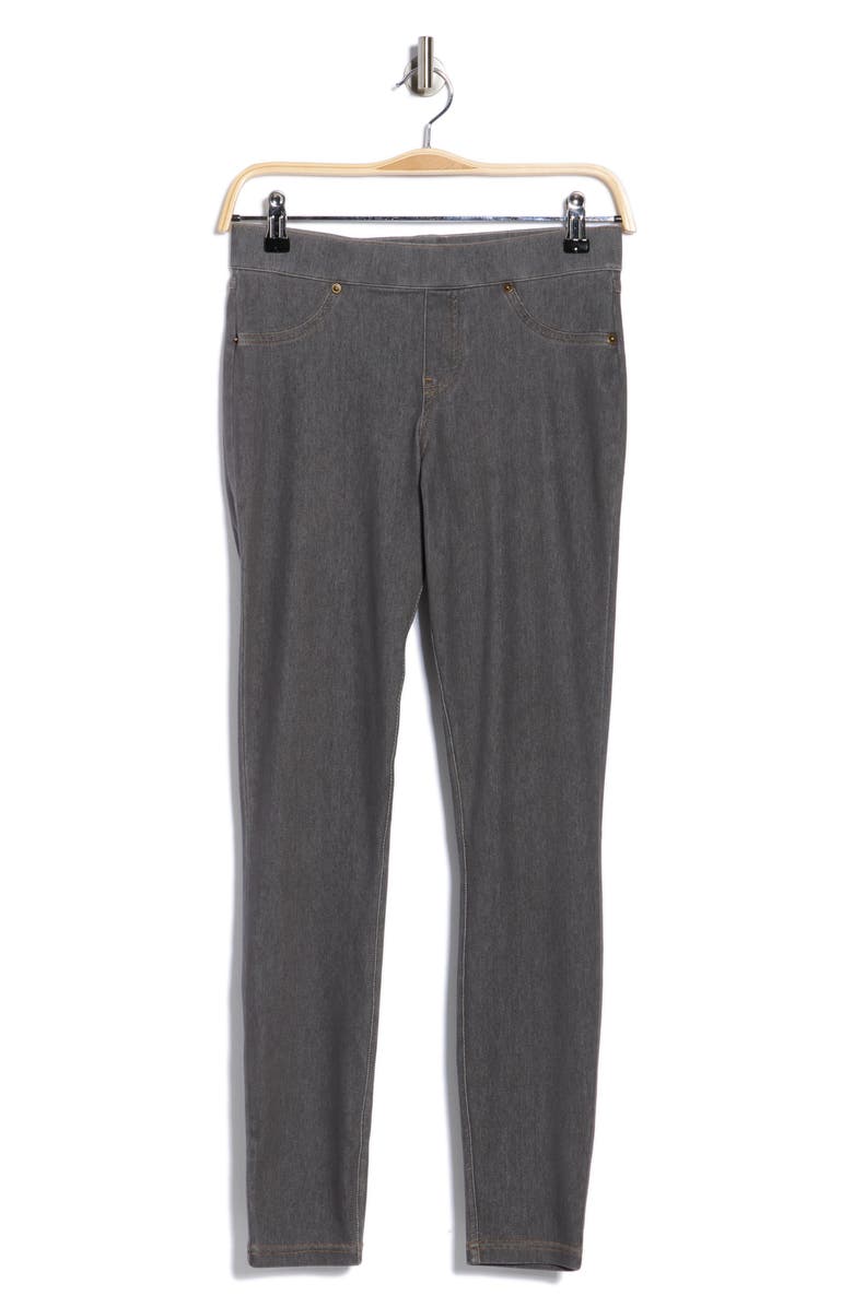 Hue Denim Leggings, Alternate, color, Graphite