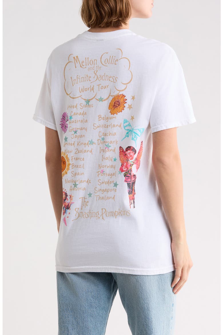 Smashing Pumpkins Graphic T-Shirt, Alternate, color, IVORY