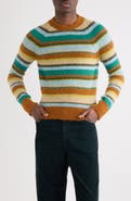 Dries Van Noten Melbourne Stripe Alpaca & Merino Wool Blend Sweater
