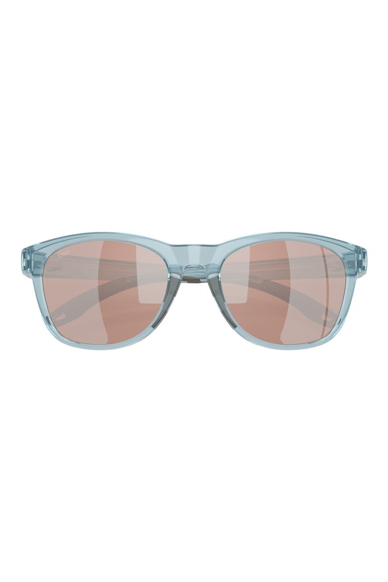 Aleta 54mm Sunglasses, Alternate, color, TRANSLUCENT SILT BLUE 580P