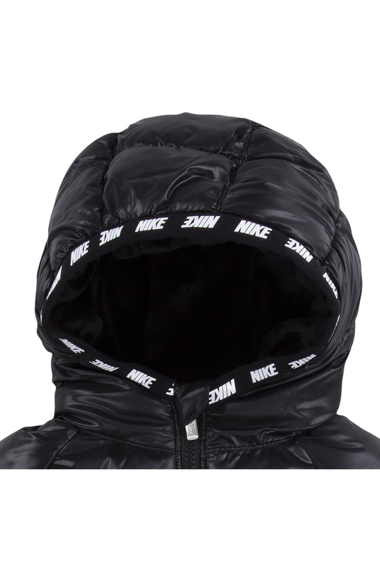 Nike Kids' Chevron Cinched Quilted Jacket, Alternate, color, 