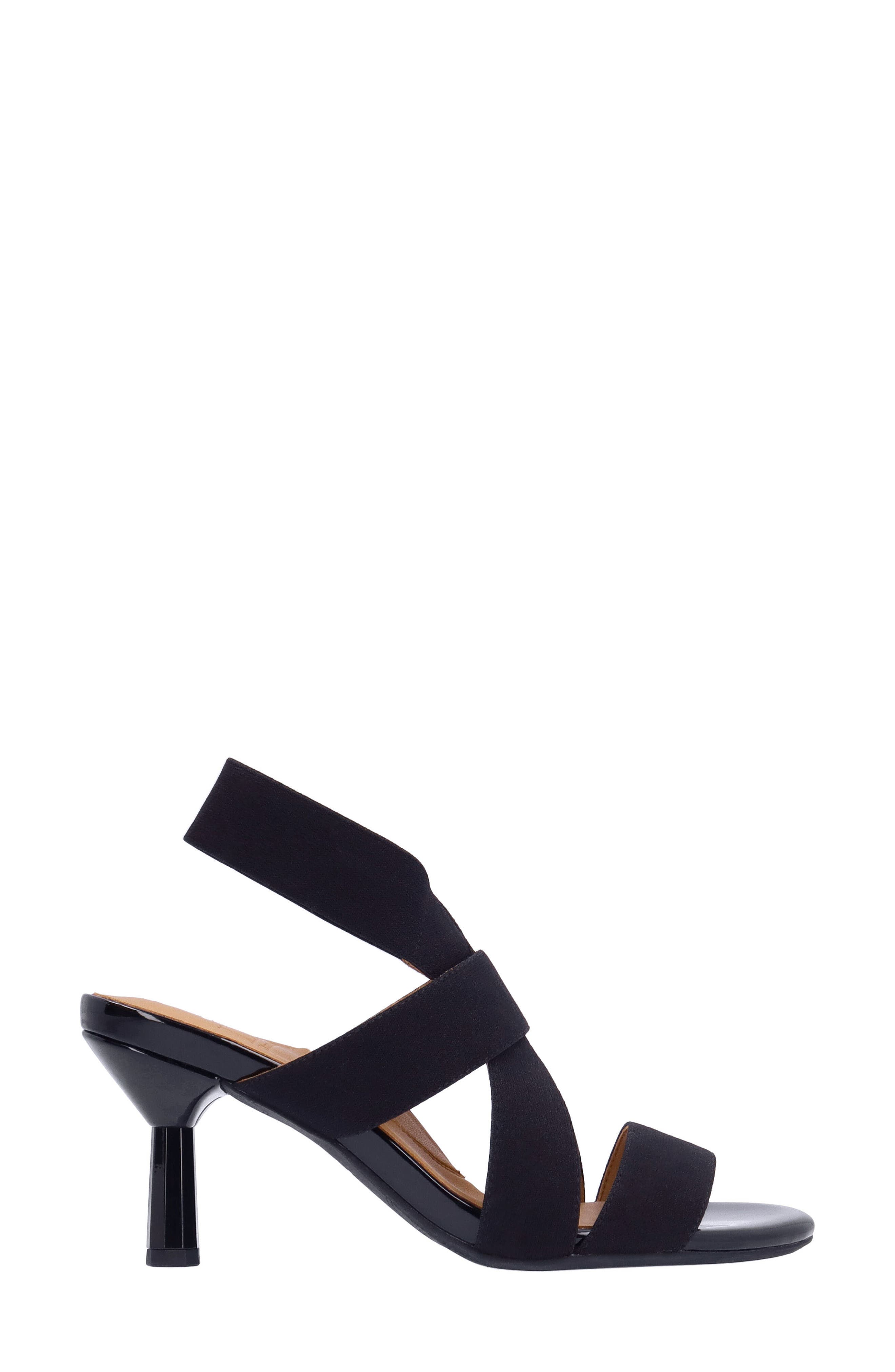 L'Amour des Pieds Lunette Ankle Strap Sandal, Alternate, color, Black
