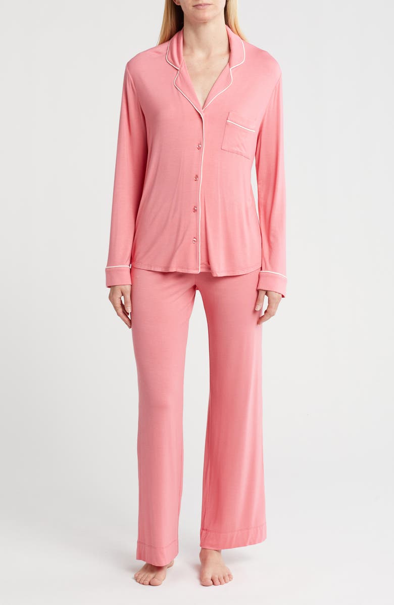 Tranquility Long Sleeve Shirt & Pants Two-Piece Pajama Set