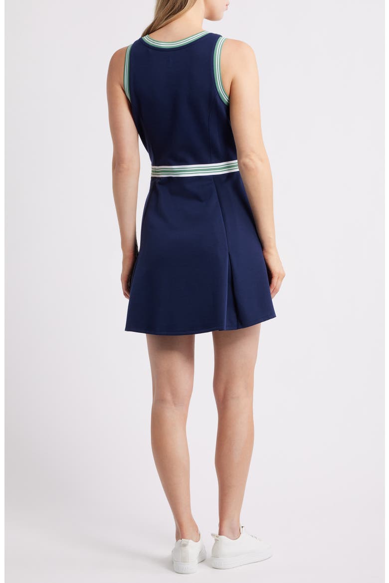 Coastal Bay Sleeveless Fit & Flare Dress, Alternate, color, COASTLINE