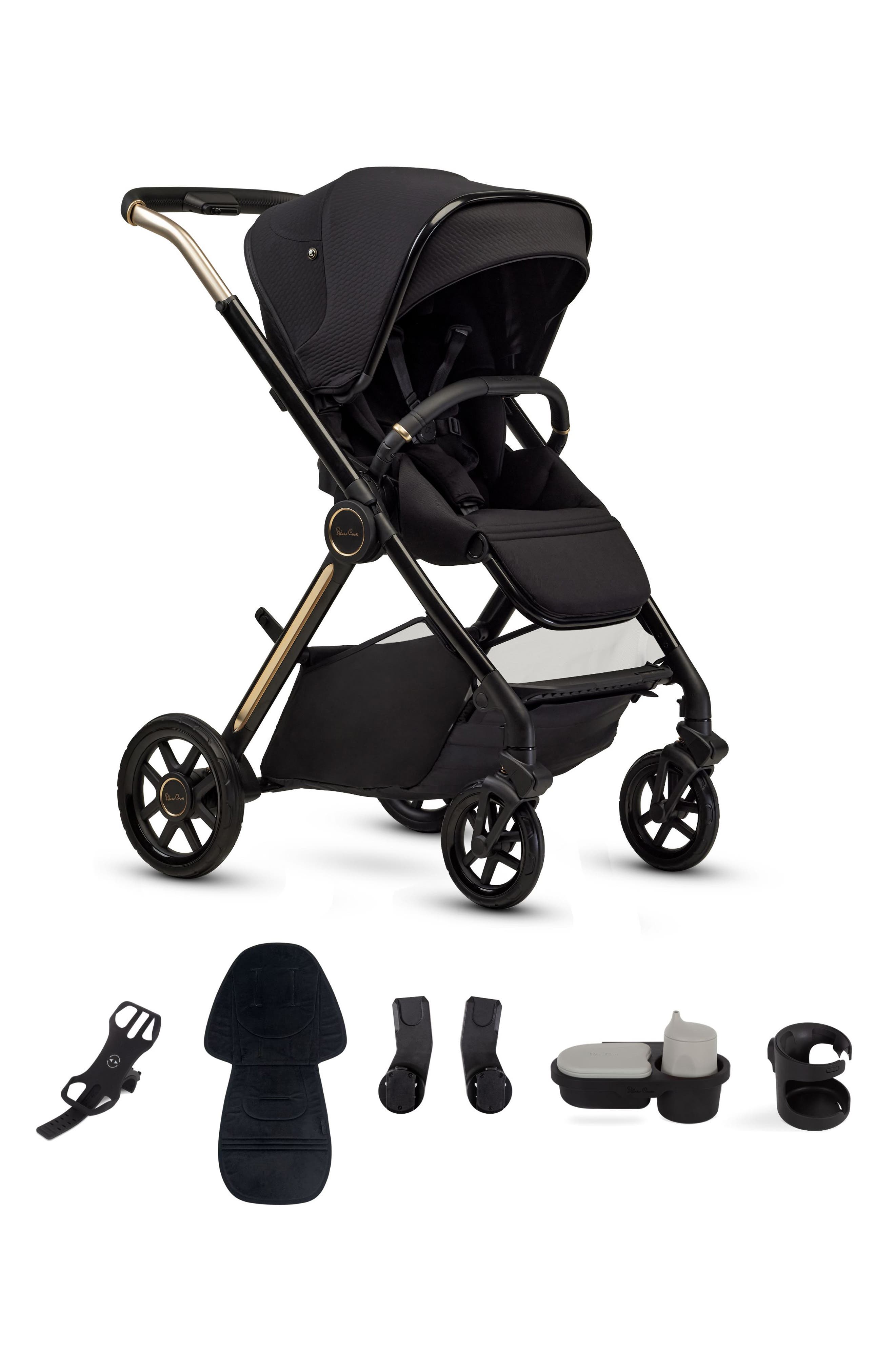 Silver Cross Reef 2 Stroller & Accessory Bundle in Espresso 