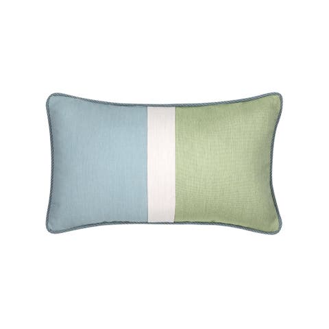 Composition Indoor & Outdoor Woven Accent Pillow & Insert