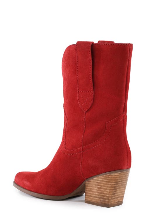 Seychelles Line Dance Western Boot In Red