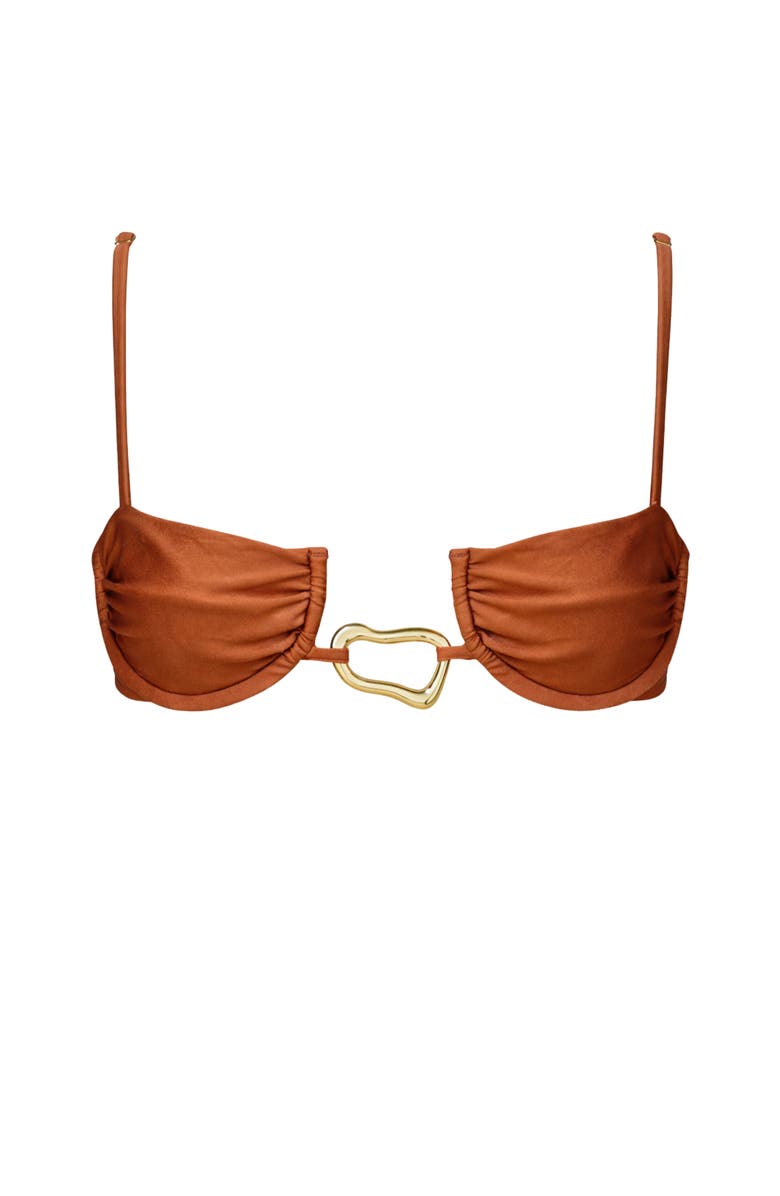 Ivy Swimwear Nia Bikini Top, Main, color, Orange