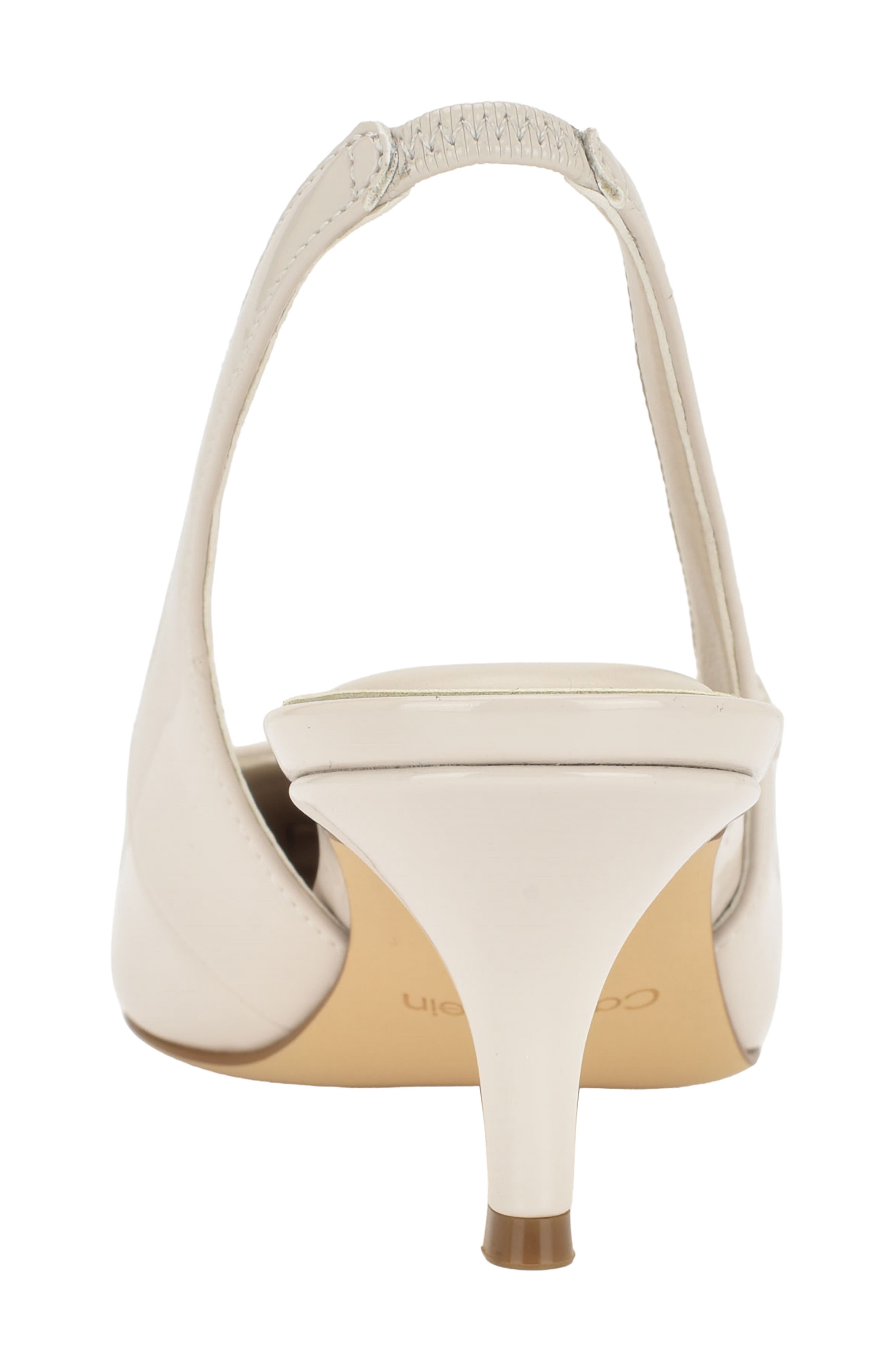 Emersyn Pointed Toe Slingback Pump, Alternate, color, IVORY