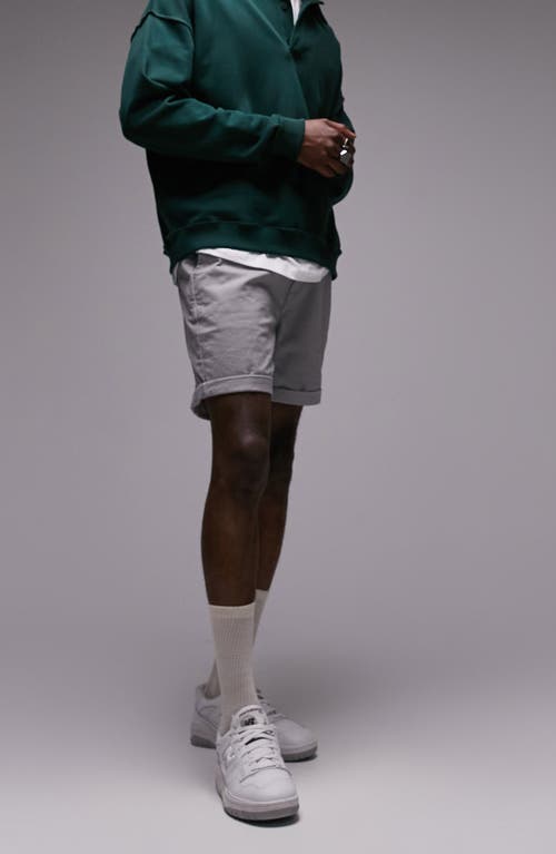 TOPMAN TOPMAN SLIM FIT CHINO SHORTS 