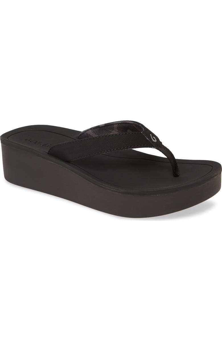 OluKai Pio Lua Platform Flip Flop, Main, color,