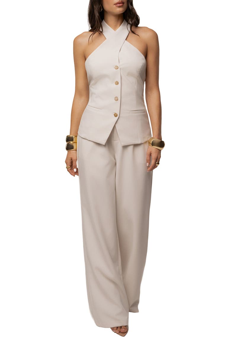 Always Ready Tailored Trouser, Alternate, color, Ivory