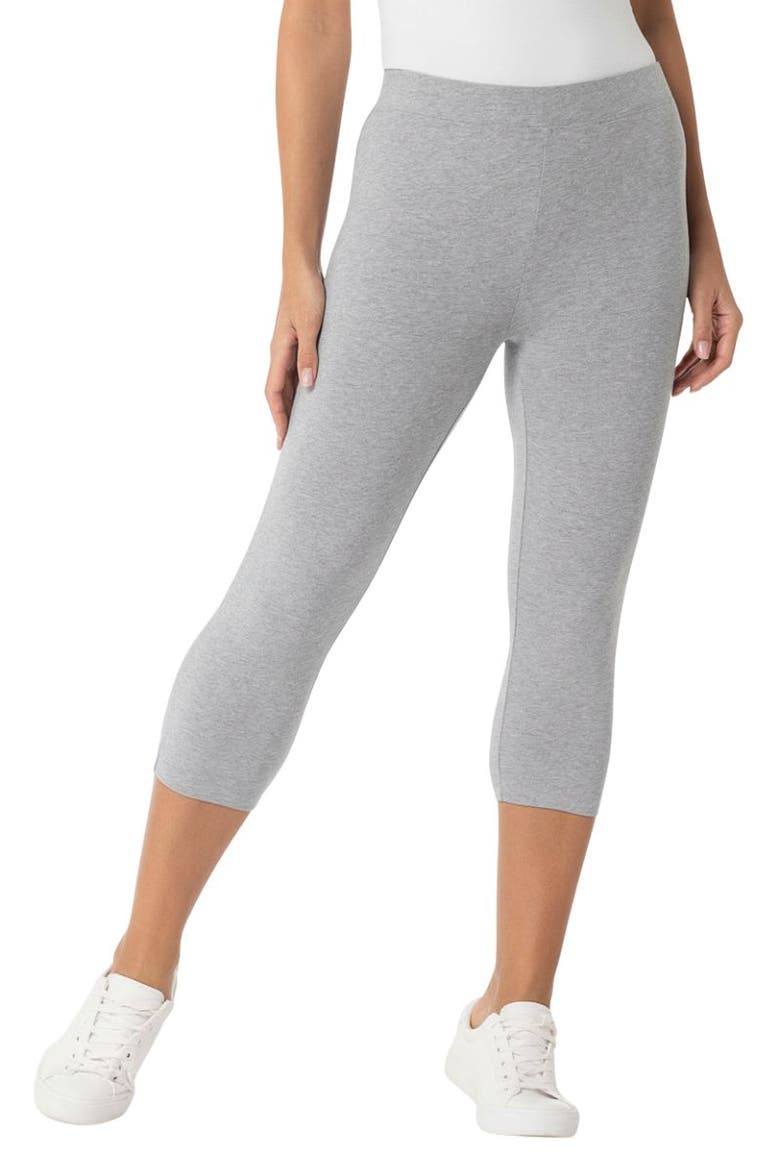 Monterey Summer Capris, UPF 50+ Sun Protection, Main, color, Grey Heather