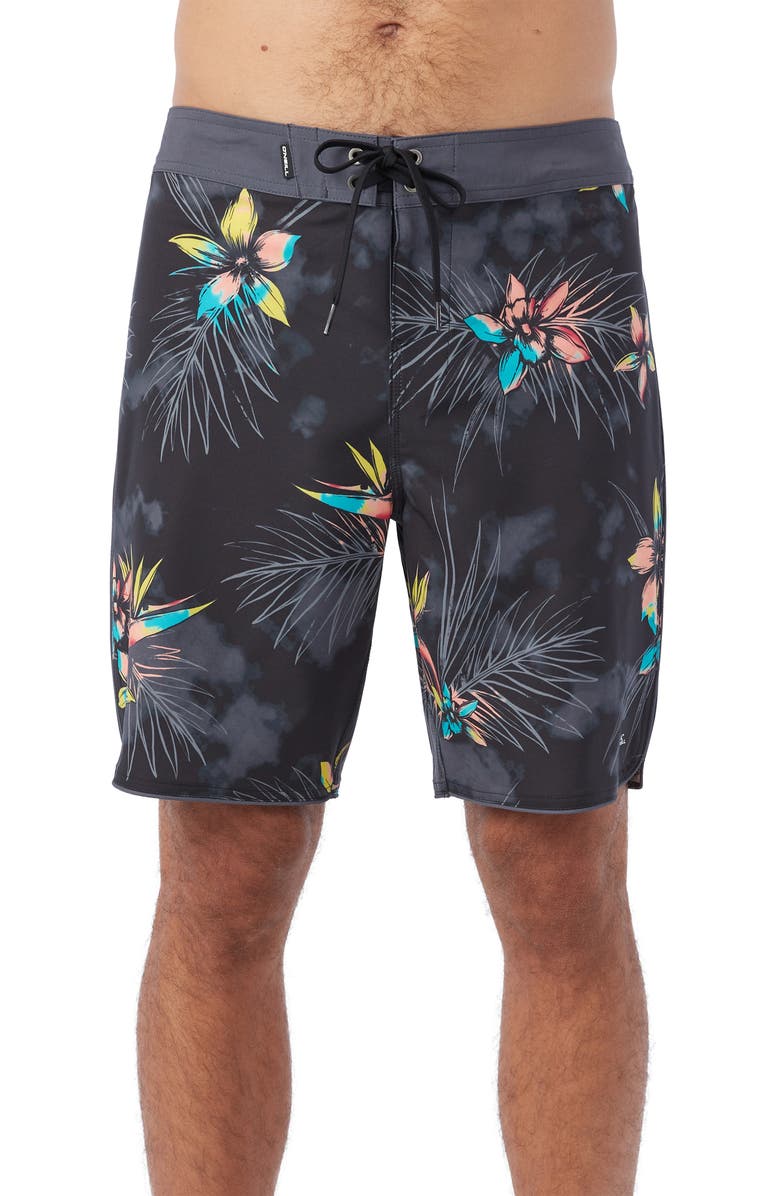 O'Neill Hyperfreak Mysto Scallop Board Shorts, Main, color, 