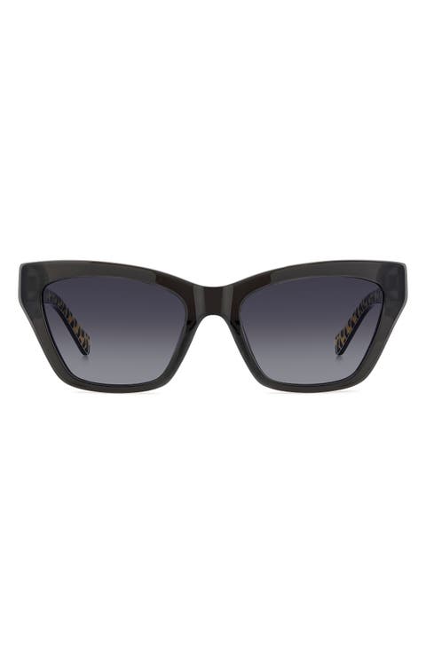 fay 54mm gradient cat eye sunglasses