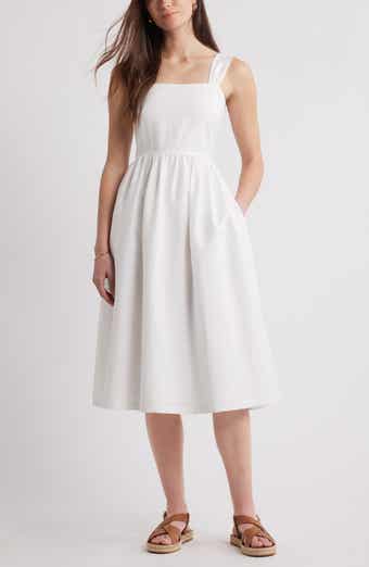 Caslon® Woven Midi Sundress