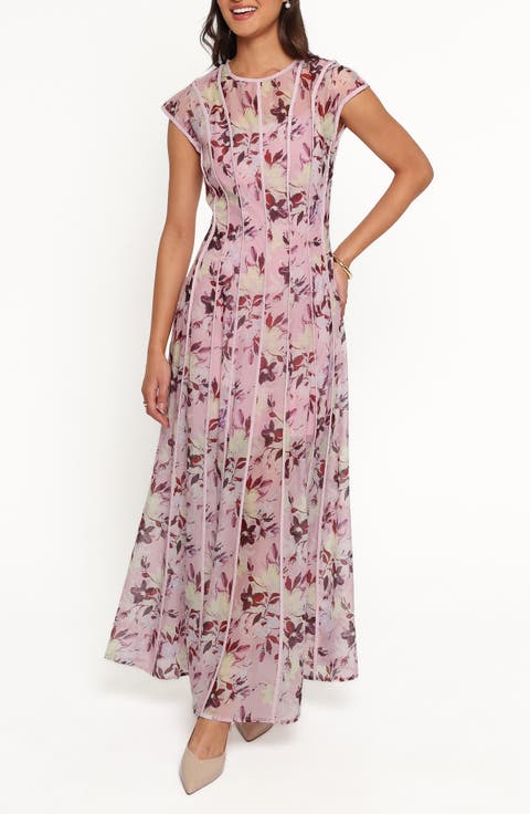 Livio Floral Maxi Dress