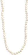 Valentino Garavani Oval Faux Pearl Necklace