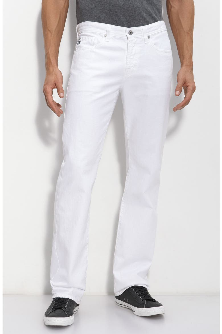 Jeans 'Protégé' Straight Leg Jeans, Main, color, WHITE WASH
