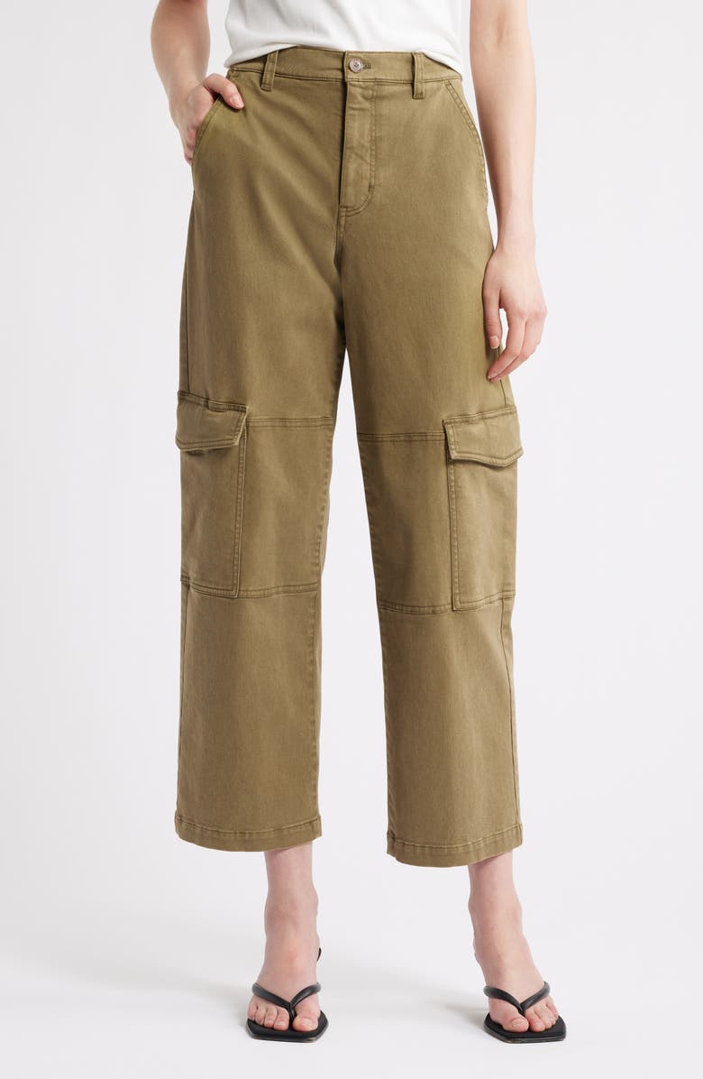 FRAME The Station Crop Cargo Pants, Main, color, 